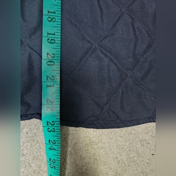 LISA CAMPIONE YACHTING navy/red/white quilted vest. Size 36/ large - Picture 11 of 11